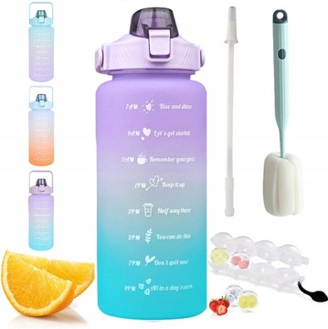 Bidon Butelka Na Wodę Water Jug 2L przenośny