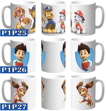КРУЖКА PAW PATROL СОБАКИ PAW PATROL + БЕСПЛАТНОЕ ИМЯ