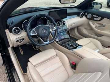 Mercedes Klasa C W205 2017 Mercedes-Benz Klasa C BIALOLEKA 2.0Turbo Benzyna (245km) 2017r prod KOMIS, zdjęcie 11