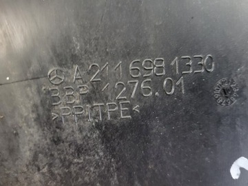 MERCEDES E W211 FACELIFT PODBĚH LEVÝ PŘEDNÍ 2 DÍLY