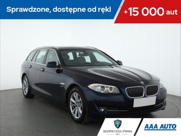 BMW Seria 5 F10-F11 Touring 525d 218KM 2012 BMW 5 525d xDrive, 214 KM, 4X4, Automat, Skóra