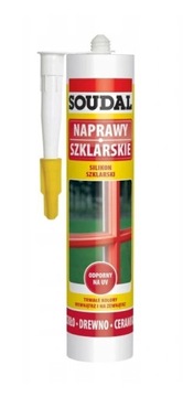 Soudal Silikon Szklarski Brązowy 280ml