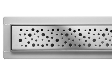 ODPŁYW LINIOWY 60 cm NAPO STAL NISKI SYFON 52 mm
