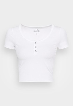 T-shirt krótki basic Hollister Co. XS