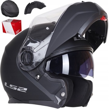 SZCZĘKOWY KASK MOTOCYKLOWY LS2 FF325 STROBE matowy