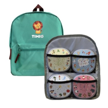 ФУНКЦИОНАЛЬНЫЙ РЮКЗАК ДЛЯ ПЛЕЕРА TIMIO И ДИСКОВ