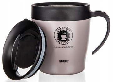 Termos Kubek termiczny TAZZA 330ml latte Banquet