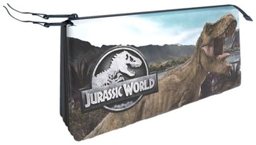 Piórnik Jurassic World Dinozaur Saszetka Przegrody