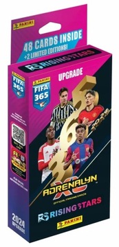 RISING STARS UPGRADE PANINI FIFA 365 2024 BOOSTER SET 48 KART