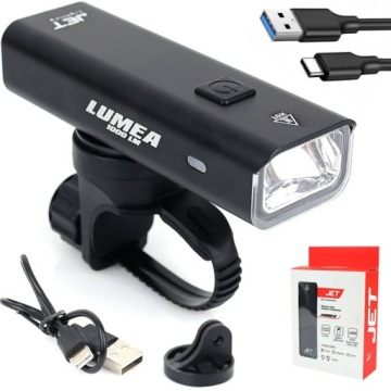 Přední cyklistická lampa Jet Lumea 1000 lumenů Usb