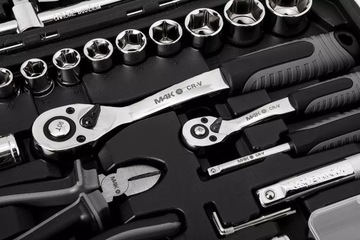 M4K Набор инструментов для гаража, торцевые ключи 90 шт. NEO-TOOLS 10-100