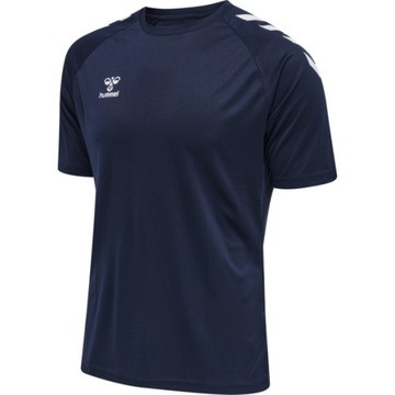 Koszulka poliestrowa Hmlcore Xk Core Poly T-Shirt S/S granatowa r. XL