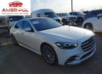 Mercedes 2022 Mercedes-Benz Klasa S 500 4Matic 2022 3.0l 3.0 Benzyna 429KM