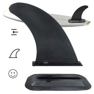 ПЛАВНИК, ЦЕНТРАЛЬНЫЙ ПЛАВНИК, ДОСКА ДЛЯ СЕРФФИНГА, ЧЕРНЫЙ