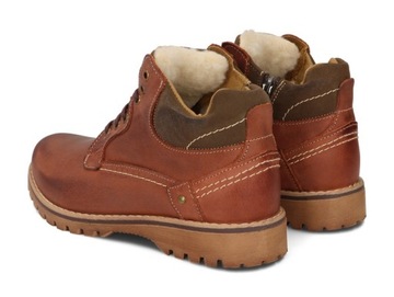 МУЖСКАЯ УТЕПЛЕННАЯ ОБУВЬ ИЗ КОЖИ 885 RUDY 41