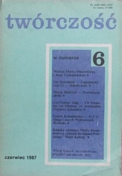 TWÓRCZOŚĆ nr 6 czerwiec 1987