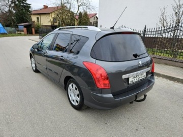 Peugeot 308 I SW 1.6 VTi 120KM 2008 Peugeot 308 SW Opłacony Zdrowy Zadbany, zdjęcie 5