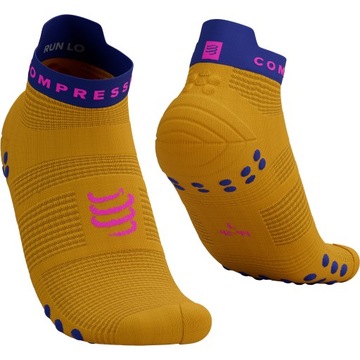 Skarpety Kompresyjne do Biegania COMPRESSPORT PRORACING SOCKS V4 RUN LOW T4