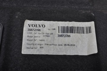 VOLVO C30 PODLAHA KRYTINA KUFRU 39872396