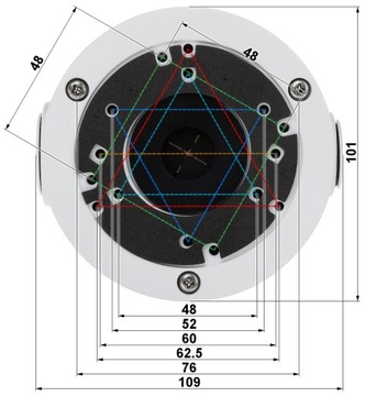КРОНШТЕЙН КАМЕРЫ РАСПРЕДЕЛИТЕЛЬНАЯ КОРОБКА КАМЕРЫ