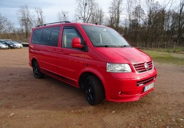 Volkswagen Multivan T6 2005 Volkswagen Multivan 2.5tdi,klima,webasto,po wymianie filtrow i oleju,gotow, zdjęcie 1