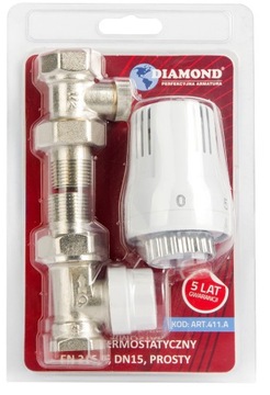 Zestaw Termostatyczny Prosty ART.411.A.ZEST.TERM.PR. Diamond