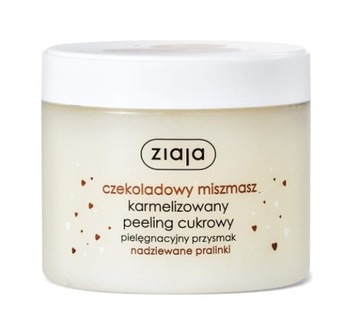 ZIAJA Czekoladowy Miszmasz Karmelizowany peeling cukrowy 300 ml