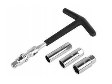 KLUCZ DO ŚWIEC ZAPŁONOWYCH 3W1 16MM 18MM i 21MM