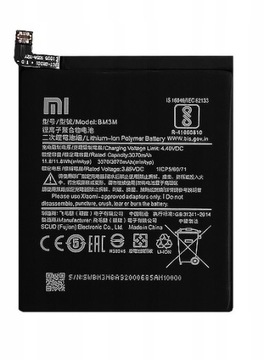 NOWA ORYGINALNA BATERIA BM3M XIAOMI MI9 SE