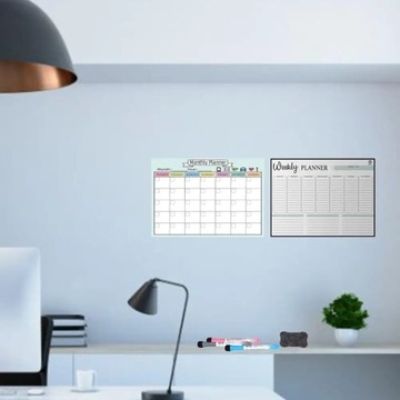 Magnetic Whiteboard Sheet For Kitchen Fridge Multipurpose Fridge Weekly