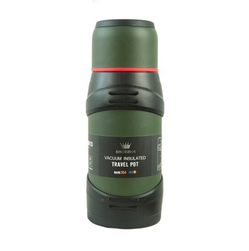 ПОДАРОК ​​ОХОТНИЧЕСКОМУ РЫБОЛОВУ, ТУРИСТИЧЕСКИЙ ТЕРМОС 1.6L ADVENTURE С РЕМЕШКОМ