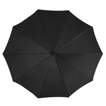 PARASOLKA AUTOMATYCZNA Z LATARKĄ LED PARASOL SKŁADANY PEŁEN AUTOMAT CZARNY