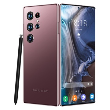 Nowy smartfon S22+Ultra 7,3 cala 3 GB + 64 GB pamięci RAM