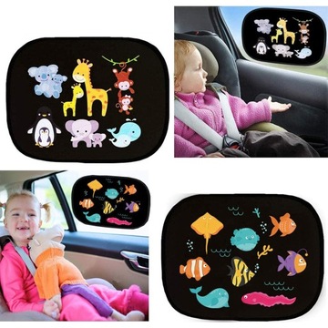 СОЛНЦЕЗАЩИТНЫЙ КОЗЫРЕК ДЛЯ ОКНА АВТОМОБИЛЯ MARTOON, ДЕТСКИЙ, 2 ШТ.