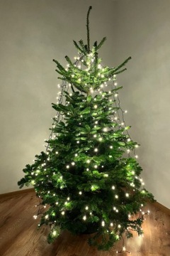 Световая завеса из 300 светодиодов для елки.