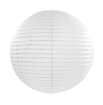 LAMPION PAPIEROWY KULA KLOSZ 20CM WESELE-6823