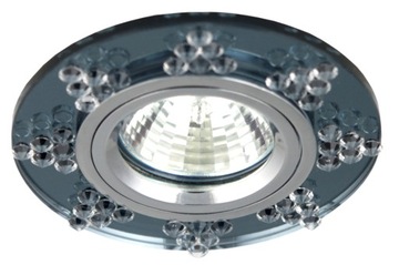 OPRAWA SUFITOWA OCZKO HALOGEN LED MR16 Kryształ-ki