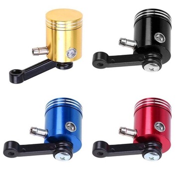 БАЧОК ТОРМОЗНОЙ ЖИДКОСТИ АЛЮМИНИЕВЫЙ ПОРШЕНЬ ТОРМОЗНАЯ СЦЕПЛЕНИЕ СЕРЕБРЯНЫЙ