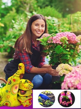 САДОВЫЕ ПЕРЧАТКИ ЖЕНСКИЕ РАБОЧИЕ ПЕРЧАТКИ 9-Л