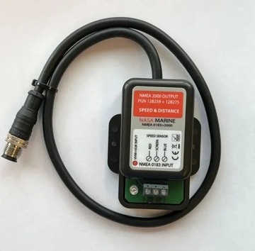 Konwerter zgodny z NMEA 0183 na NMEA 2000 SPEED LOG