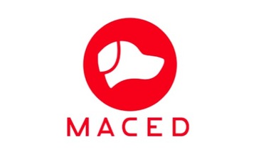 MACED Delicious CHEW TREATY для собак КОСТНАЯ обертка с уткой DUCK 25см/80г