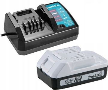 MAKITA ZESTAW DC18WA + BL1815G AKU 1.5 Ah 18V
