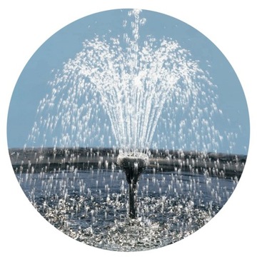 POMPA FONTANNOWA Z DYSZĄ 2000L/H - HSBAO FHSB-950B DO OCZKA WODNEGO WYDAJNA