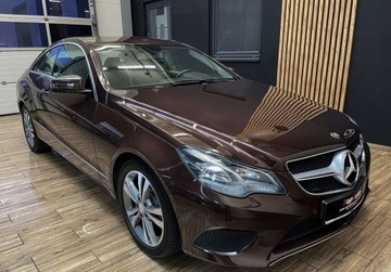 Mercedes Klasa E W212 Coupe Facelifting 200 184KM 2013 Mercedes-Benz Klasa E E200 NAVI manual 184KM zarejestrowany SKORA, zdjęcie 3