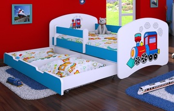 ŁÓŻKO 160/80 Z SZUFLADĄ -BAJKOWE MEBLE DZIECIĘCE