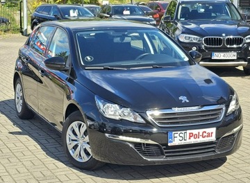 Peugeot 308 II Hatchback 5d 1.2 VTi 82KM 2014 Peugeot 308 serwisowany, mały przebieg