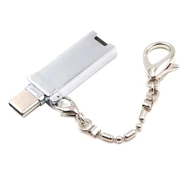 Универсальный металлический USB-адаптер для чтения карт памяти TF OTG