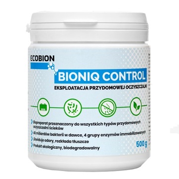 BIONIQ CONTROL Eksploatacja Oczyszczalni 500g 6mc