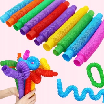 НАБОР ТРУБОК СЕНСОРНЫЕ ТРУБКИ ОБРАЗОВАТЕЛЬНАЯ POP TUBE XXL ДЛЯ ДЕТЕЙ