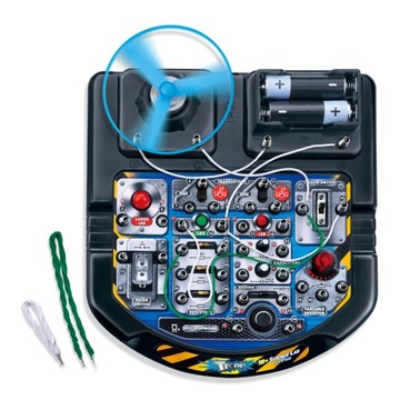 DUMEL TECH TRONEX WESOŁE LABORATORIUM ZESTAW EDUKACYJNY ELEKTRYCZNY 8+